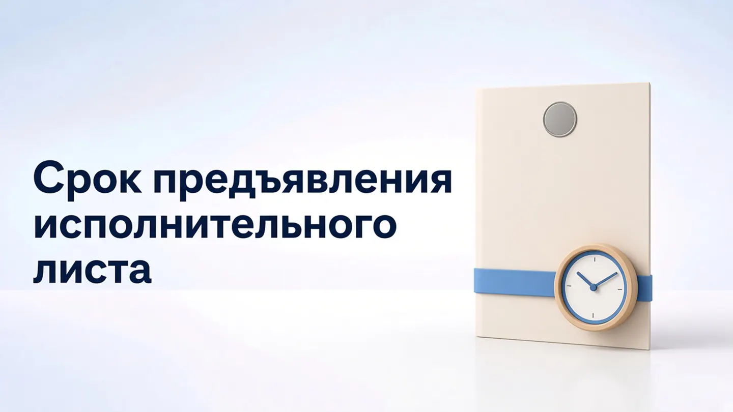 Срок предъявления исполнительного листа: сколько действует, правила перерыва трёх лет и что делать при пропуске
